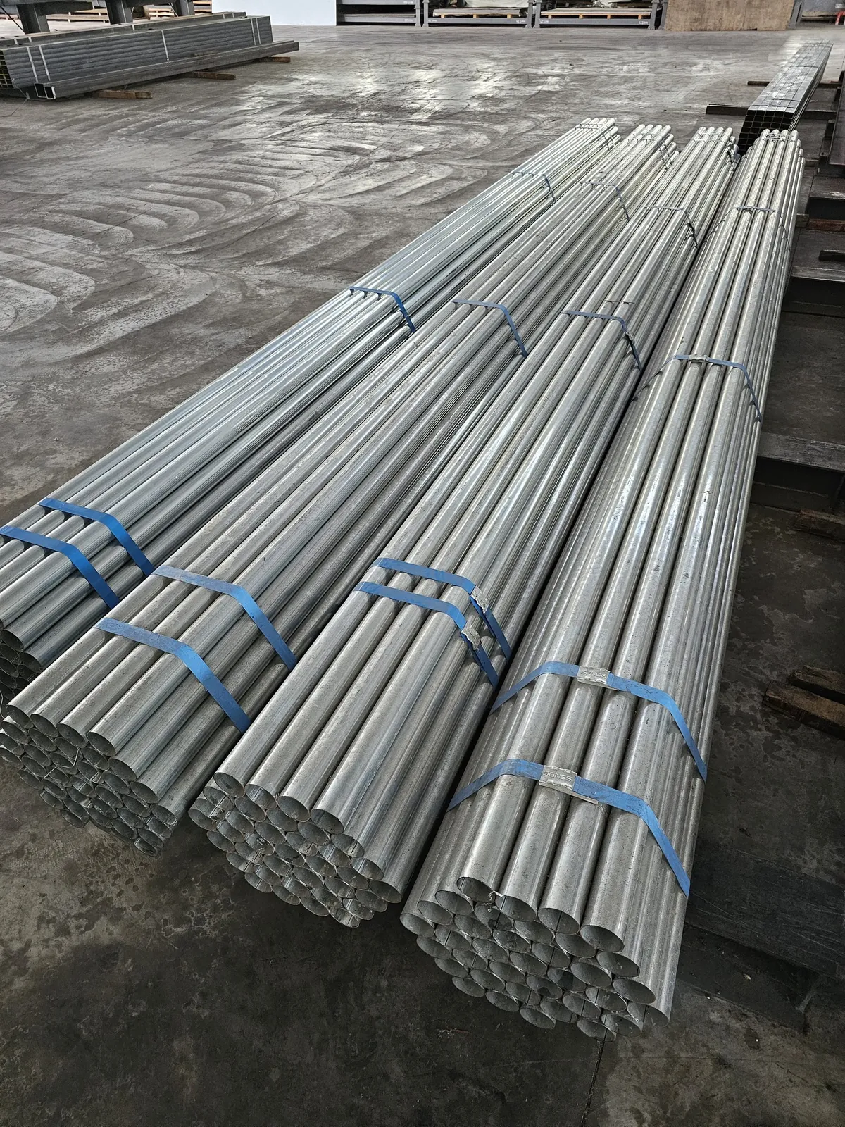 Steel channels and long formed sections